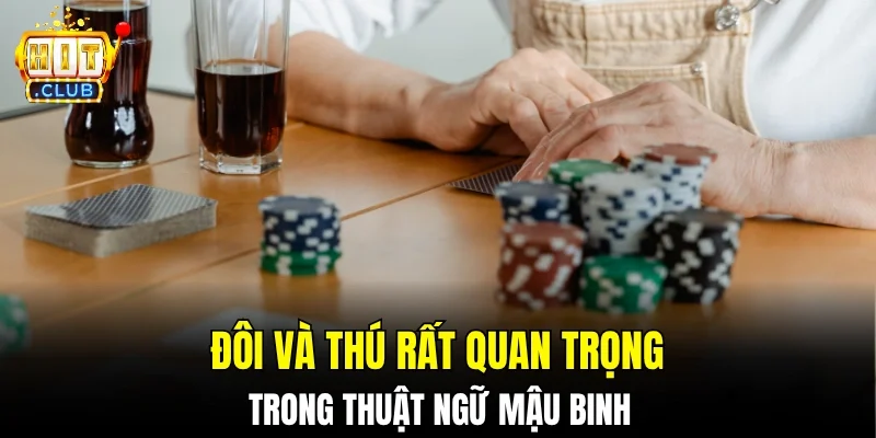 Đôi và Thú rất quan trọng trong thuật ngữ Mậu Binh